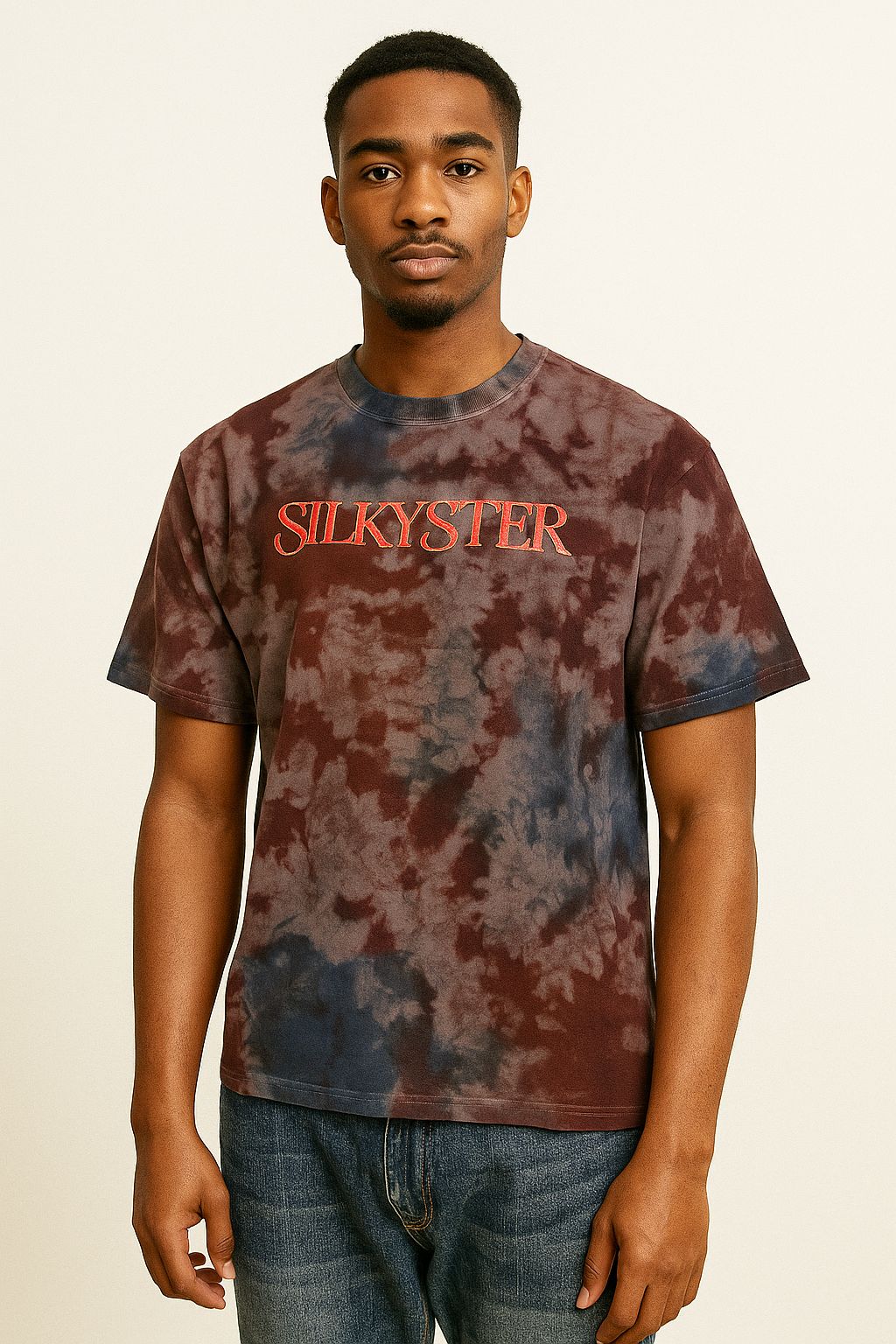 Men’s Multicolor Round Neck Half Sleeves T-Shirt Crafted with Smooth Cotton Fabric and Neat Stitching