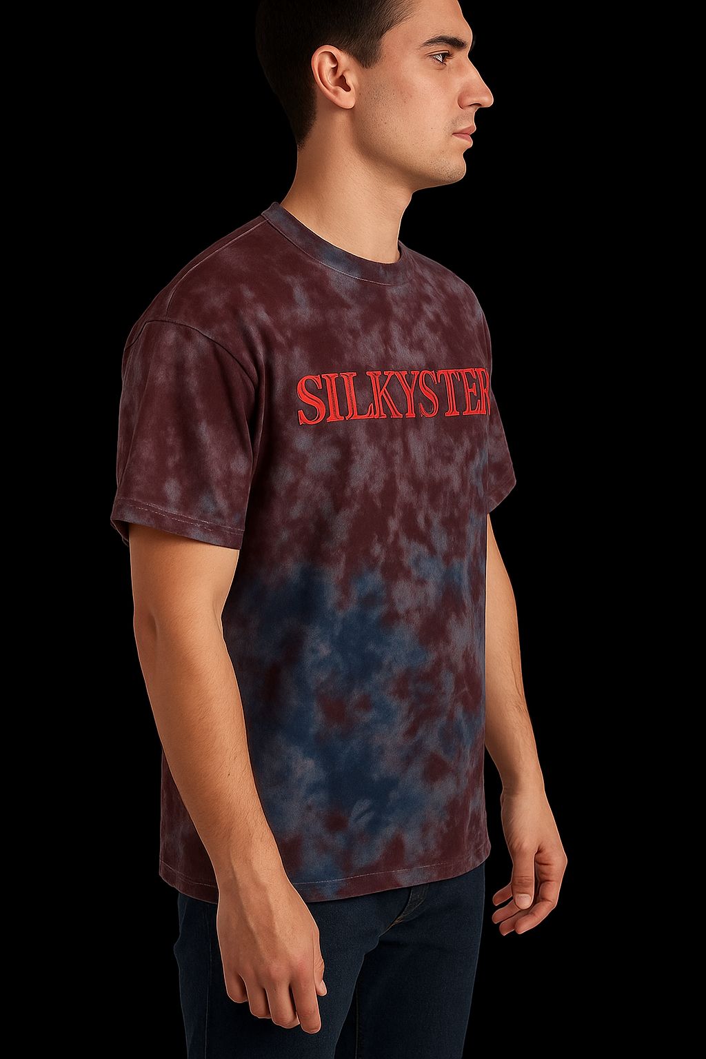 Men’s Multicolor Round Neck Half Sleeves T-Shirt Crafted with Smooth Cotton Fabric and Neat Stitching