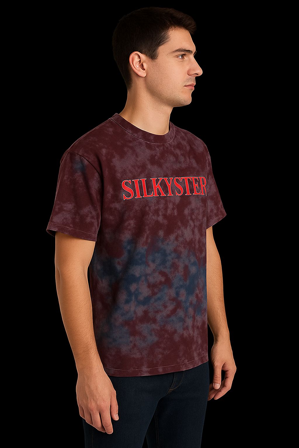 Men’s Multicolor Round Neck Half Sleeves T-Shirt Crafted with Smooth Cotton Fabric and Neat Stitching