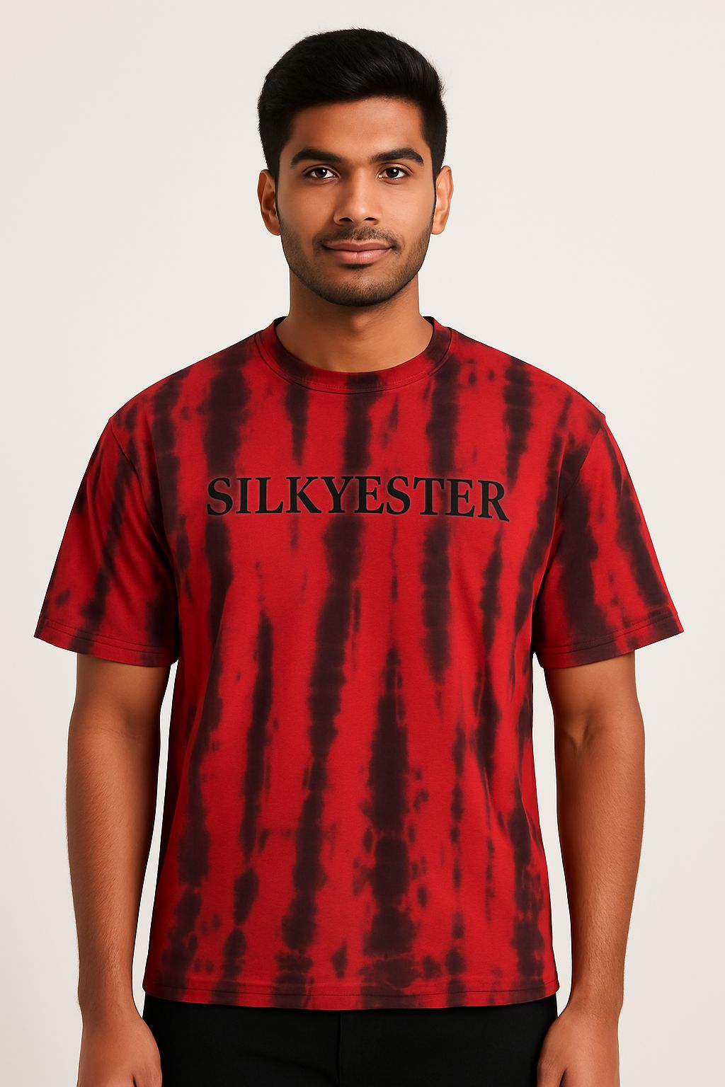 Men’s Multicolor Round Neck Half Sleeves T-Shirt Crafted with Smooth Cotton Fabric and Neat Stitching