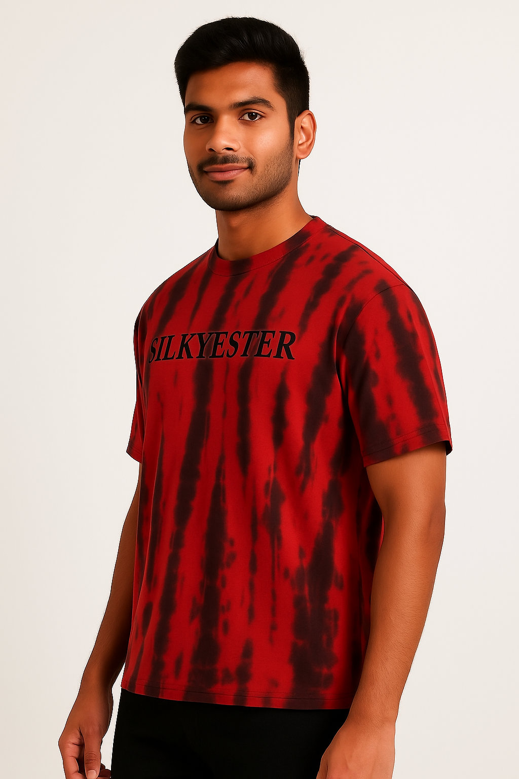 Men’s Multicolor Round Neck Half Sleeves T-Shirt Crafted with Smooth Cotton Fabric and Neat Stitching