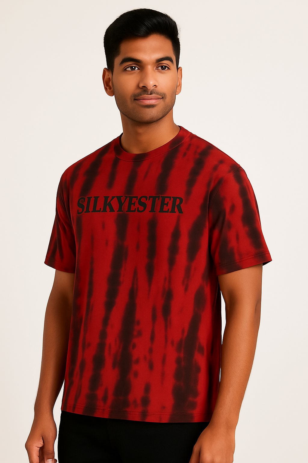 Men’s Multicolor Round Neck Half Sleeves T-Shirt Crafted with Smooth Cotton Fabric and Neat Stitching