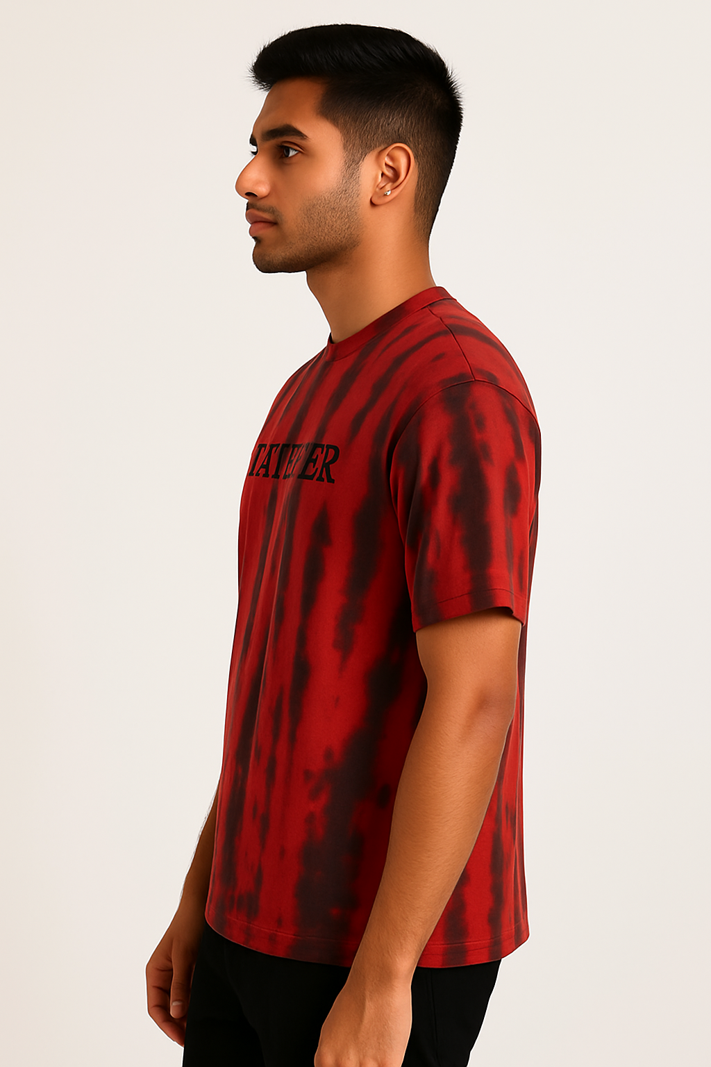 Men’s Multicolor Round Neck Half Sleeves T-Shirt Crafted with Smooth Cotton Fabric and Neat Stitching